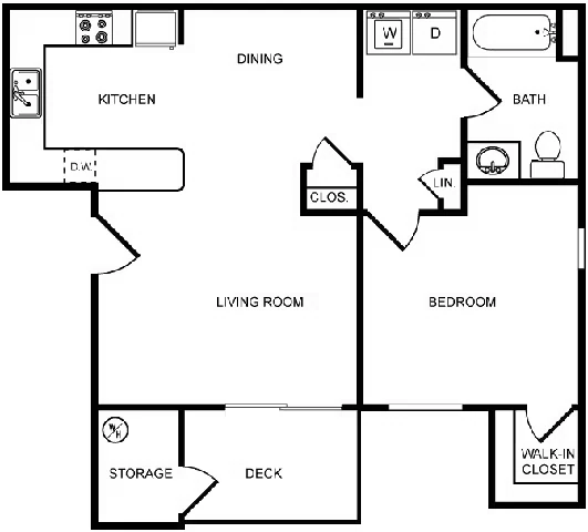 One Bedroom 0290 0290 floor plan